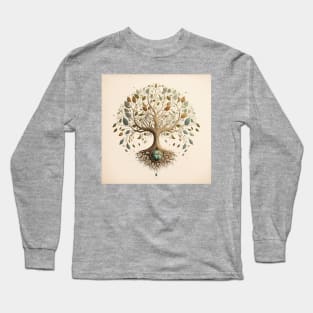 Tree of Life - Designs for a Green Future Long Sleeve T-Shirt